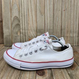Converse White Low-Top Athletic Shoes